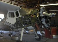N273MD @ SZP - Dickenson Howard DGA-21, right windshield protective covering - by Doug Robertson