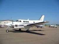N611CF @ C29 - Beech C90A - by Mark Pasqualino