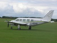 G-MRMR @ EGBK - PA-31 Navajo at Sywell - by Simon Palmer