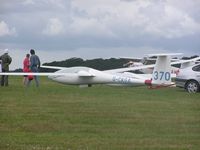 G-CKGA @ EGTB - Schempp-Hirth Ventus 2cxT at Booker - by Simon Palmer