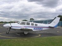 N418WS @ EGTB - Beech 58 Baron at Booker