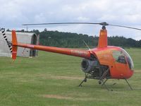 G-DMCD @ EGTB - Robinson R22 Beta at Booker - by Simon Palmer