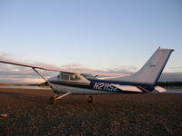 N21132 @ PANI - N21132 on a Kuskokwim River gravel bar near Aniak, Alaska (PANI) - by Devon Holmberg