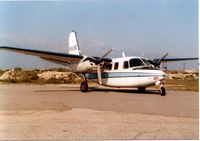 N909E @ KCCB - Photo prior to being sold by my father and flown to Florida to deliver to the new owner. He ended up using the plane to fly Drugs. Pilot bailed out and she was shot down over the gulf of Mexico by the DEA. - by Ron Campbell