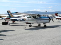N737YK @ SCA - 1979 Cessna R182 @ San Carlos Municipal Airport, CA - by Steve Nation