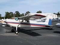 N180HB @ PAO - 1946 Cessna 180 @ Palo Alto Municipal Airport, CA - by Steve Nation