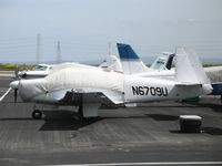 N6709U @ PAO - 1963 Mooney M20C with cockpit cover @ Palo Alto Municipal Airport, CA - by Steve Nation