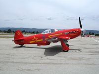 N900EA @ WVI - Yakovlev YAK-9U-M Race #9 Barbossa @ Watsonville Municipal Airport, CA - by Steve Nation