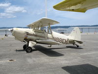 N88EH @ WVI - Hooper 1979 EAA Biplane named Woodstock @ Watsonville Municipal Airport, CA - by Steve Nation