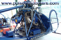 N57CR - Hiller UH-12 Engine / Sywell UK - by Richard Springett