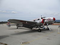 N18137 @ WVI - 1937 Lockeed Electra 12A in TWA/The Transcontinental Line Flight Research colors @ Watsonville Municipal Airport, CA - by Steve Nation