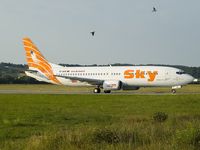 TC-SKE @ KRK - Sky Airlines - by Artur Bado?