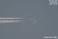 UNKNOWN - A late afternoon Delat flight, about an hour or so from touchdown