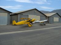 N1017U @ SZP - 1939 Bucker Jungmann C.A.S.A. 1.131, 1942 Ryan Aeronautical ST-3KR N78J as PT-22 behind - by Doug Robertson