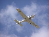 G-BYWY - Grob G115 Tutor landing at Cranwell