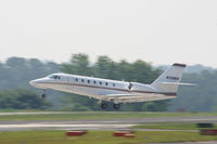 N338QS @ PDK - Execjet 338 Departing Runway 2R - by Michael Martin