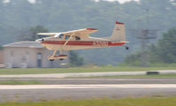 N3219D @ PDK - Landing Runway 2R - by Michael Martin
