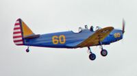 N60112 @ RDG - Pretty blue 1946 Cornell brightens up an overcast sky at the 2006 Mid Atlantic Air Museum World War II Weekend. - by Daniel L. Berek