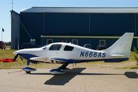 N666AS @ EKAH - brandnew Columbia 400 during ferry flight to Germany. First one with tinted windows. - by Ralf Czyrnik