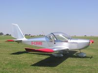 G-CBWE @ EGBK - EV97 Eurostar of the local flying club at Sywell - by Simon Palmer