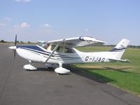 G-IJAG @ EGBT - Cessna 182 Skylane visiting Turweston