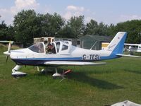 G-TESI - Tecnam Sierra at Hinton-in-the-Hedges airfield - by Simon Palmer
