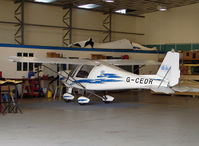 G-CEDR @ EGBO - Ikarus C42