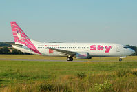 TC-SKF @ KRK - Sky Airlines - by Artur Bado?