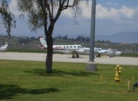 N61DD @ CMA - 1980 Cessna 340A Pressurized six seat, two Continental TSIO-520-NB 310 Hp - by Doug Robertson