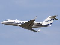 P4-AEA @ BSL - Departing on runway 16 - by eap_spotter