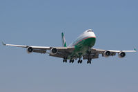 B-16412 @ LAX - EVA Air B-16412 on final approach to RWY 24R.