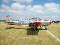 N91707 @ KOSH - Navion - by Mark Pasqualino