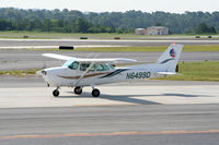 N6499D @ PDK - Student pilot taxing to 20R - by Michael Martin