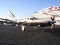 N700LF @ KBLM - sitting on the ramp ready to depart to Ocean Reef Club in Florida (07FA) private airport - by William Hughes
