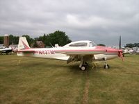 N437M @ KOSH - Navion F - by Mark Pasqualino