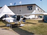 N651SA @ KOSH - SA 160 - by Mark Pasqualino