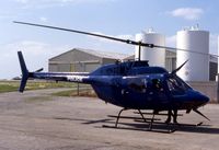 N9263Y @ KCID - ex- OH-58C 69-16239 Cedar Rapids, IA Police - by Glenn E. Chatfield