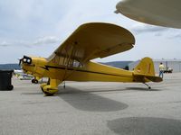 N32673 @ WVI - 1940 Piper J3C-65 Cub @ Watsonville Municipal Airport, CA - by Steve Nation
