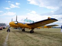 N92HB @ KOSH - Beech E50 - by Mark Pasqualino