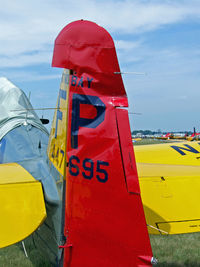 N98FP @ OSH - The owner was not a happy camper (taxi incident)