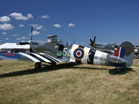 N959RT @ OSH - another view of the Spitfire