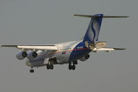 OO-DJV @ BRU - ready to land on rwy 25L