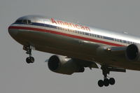 N395AN @ BRU - arrival early in the morning - by Daniel Vanderauwera