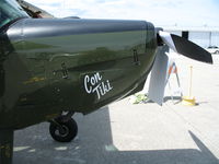 N5264G @ WVI - U.S. Army Cessna O-1A 0-1419 Con Tiki  @ Watsonville Municipal Airport, CA - by Steve Nation