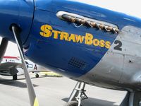 N5460V @ WVI - CLOSE-UP StrawBoss II nose art - by Steve Nation