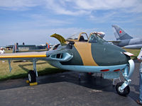 N6878D @ OSH - Vampire at Airventure 2006; Unfortunately, this aircraft was substantially damaged in a forced landing on June 6th, 2009 at KROC - by Jim Uber