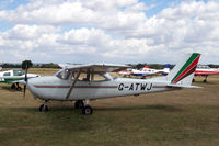 G-ATWJ @ EGKH - Cessna F 172F Skyhawk (previosly EI-ANS) at Lashenden/Headcorn England