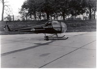 N6795D - First helicopter purchased by the Kentucky State Police - by KSP Archives