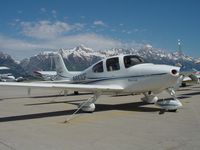 N863CF @ JACKSON HO - Cirrus On the Ramp in Jackson Hole WY - by D Beary