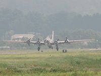 N9323Z @ IPT - Lift off for another news crew flight. - by Sam Andrews